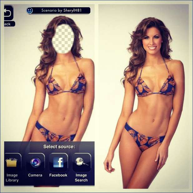 So I downloaded the Face-in-Hole app on my phone and found myself randomly..kinda cool! Lol